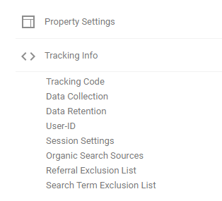 Step 2.3 property settings